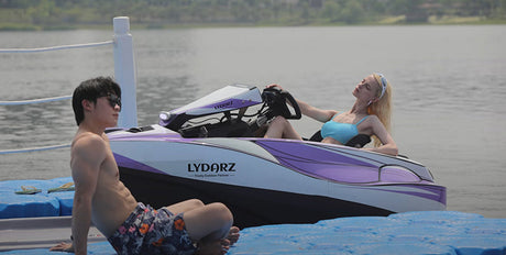 🚤 This Summer, Feel the Speed and Style Collide: Ride the Gasoline Mini Jet Boat!