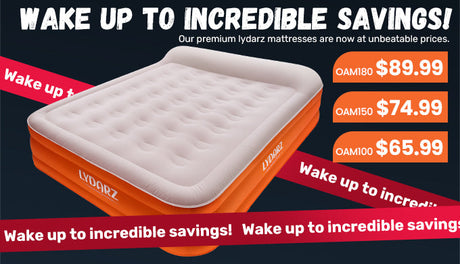 Wake Up to Incredible Savings with Lydarz Air Mattresses!
