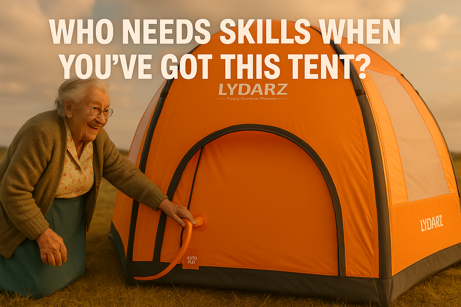 🏕 No Setup Skills? No Problem. This Tent Sets Itself Up
