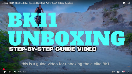 Unboxing the Lydarz BK11 E-Bike: First Look at Speed, Comfort, and Adventure!