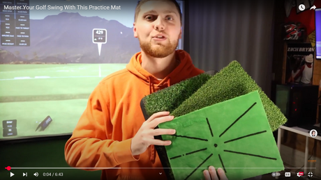 Golf Practice Mat Unboxing: Perfect Your Swing at Home