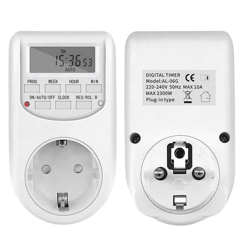 Home Fashion Simple Intelligent Timer Socket,timer electric socket