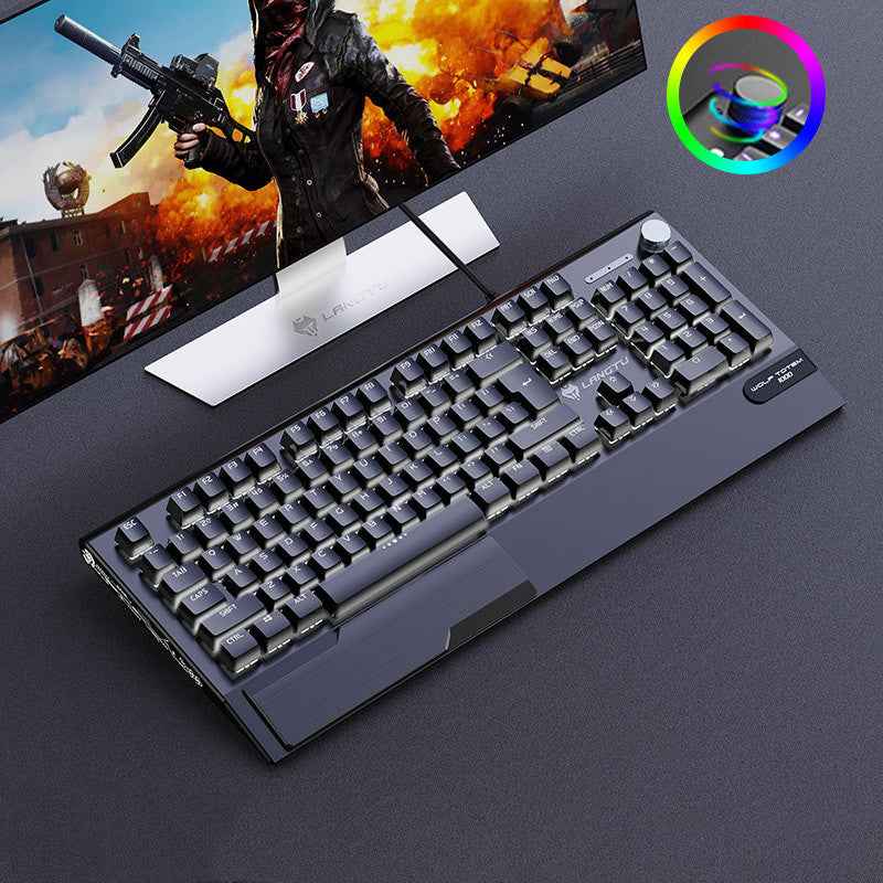 LANGTU Mechanical Keyboard Game Office Home