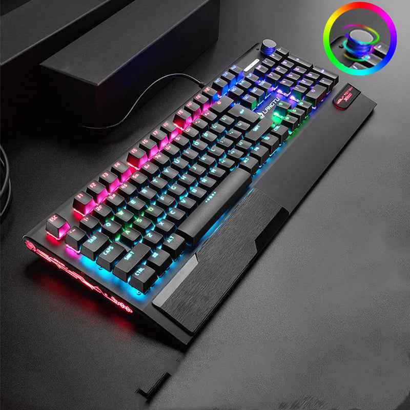 LANGTU Mechanical Keyboard Game Office Home