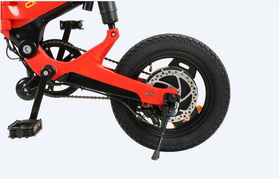 S7F Folding Electric Bicycle 25KM/H Max Load 120KG - LYDARZ