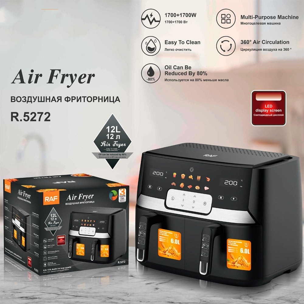 European Double Lining Air Fryer - LYDARZ