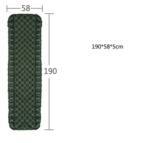 Outdoor Camping Rugs,Outdoor Tent Exposed Single Inflatable Mattress - LYDARZ