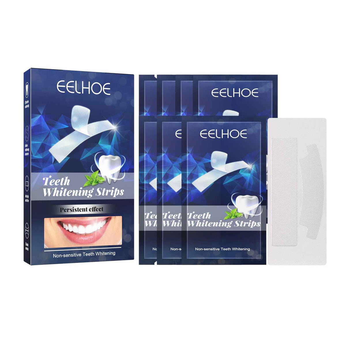 EELHOE Whitening tooth strips Dental care stain remover, whitening and cleaning strips
