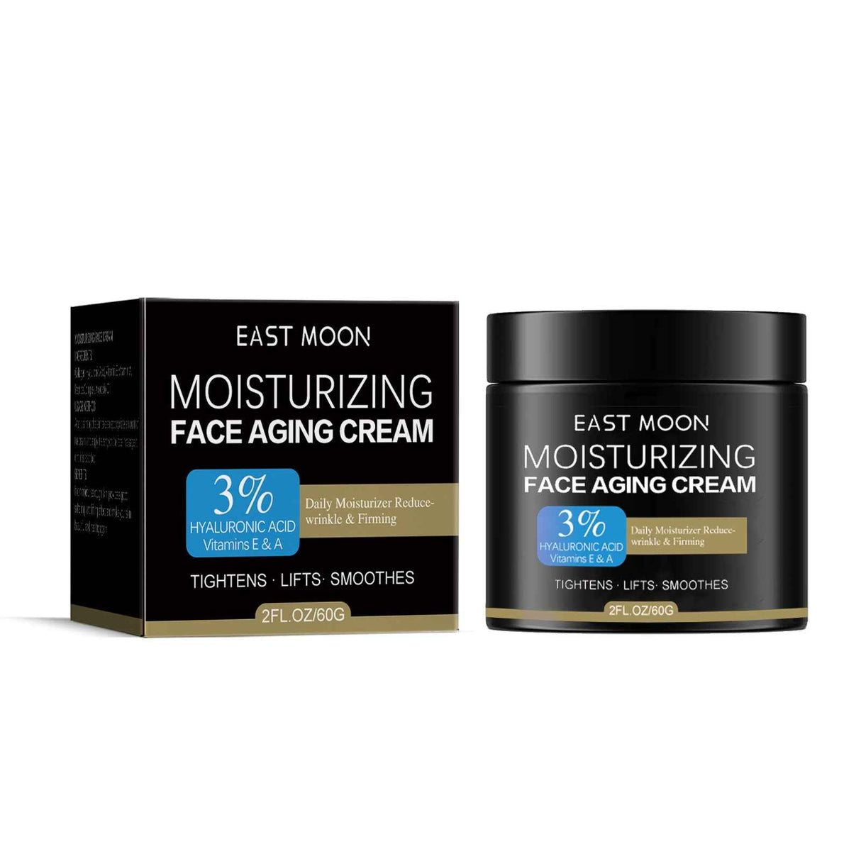 East Moon Anti Aging Face Cream Reduce Fine Lines Hydrating Refreshing Moisturizing Nourishing Brightening Skin Care Formula