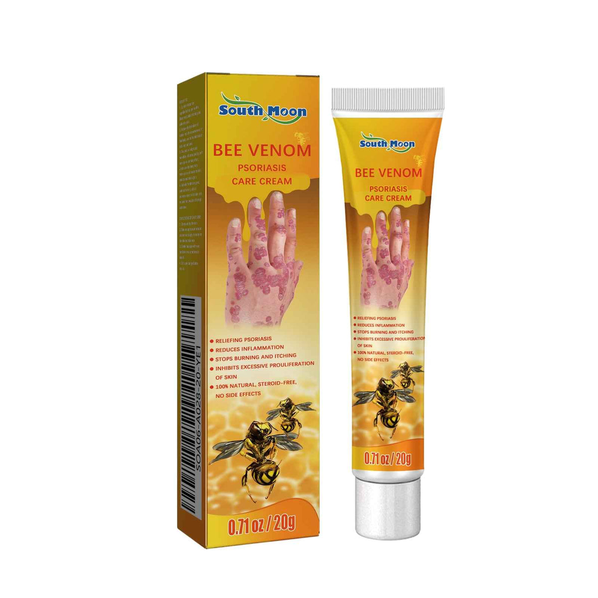 South Moon Skin Repair Cream – Relieves Itching, Repairs Fungus, Moisturizes