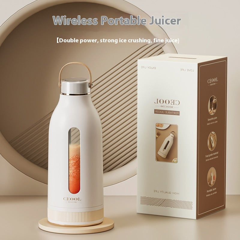 Portable Small Rechargeable Electric Juicer and Mixer for Household Use - LYDARZ