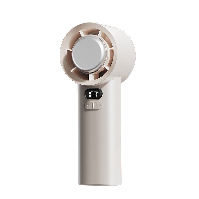 LYDARZ Refrigeration Handheld Fan – Adjustable USB Cooling Fan with Ice Compress for Instant Relief - LYDARZ