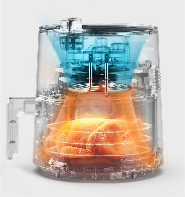 4.5L Multifunctional Automatic Small Air Fryer - LYDARZ