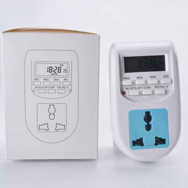 European-style German universal socket timer,timer electric socket
