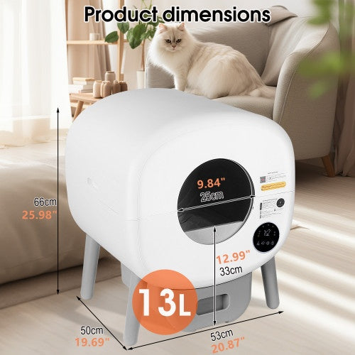 Fully Automatic Smart Cat Litter Box - LYDARZ