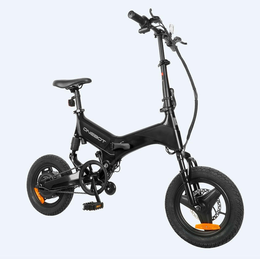 S7F Folding Electric Bicycle 25KM/H Max Load 120KG Black - LYDARZ
