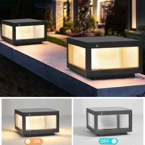 LYDARZ Solar Wall Light With Dimmable LEDs