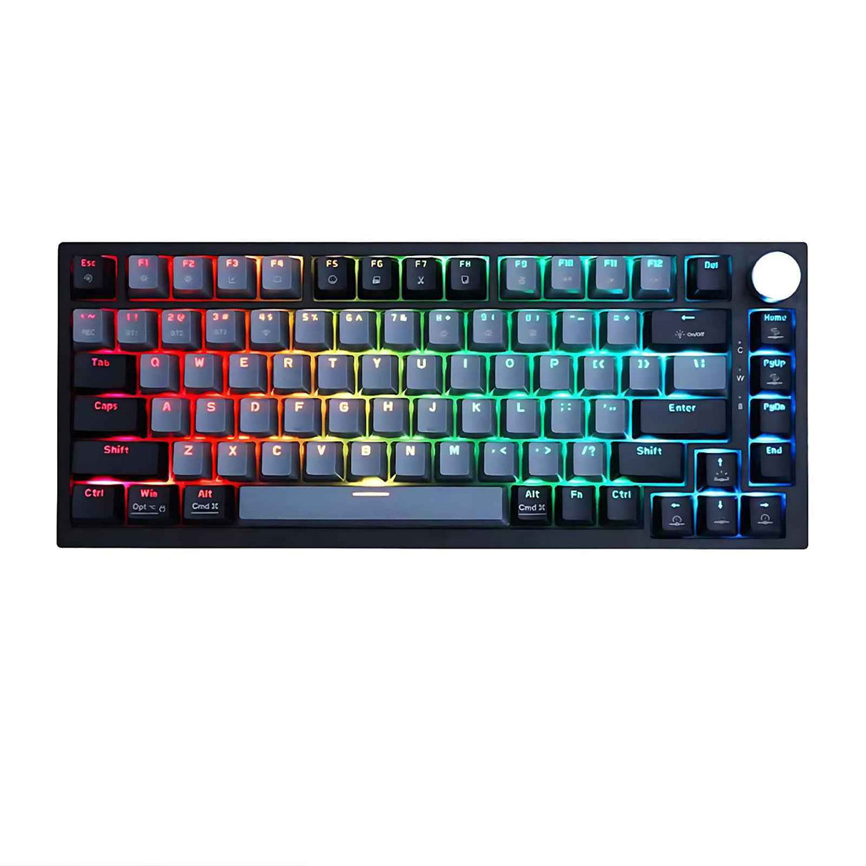 LYDARZ YK-001 Wireless Mechanical Keyboard Black+Grey
