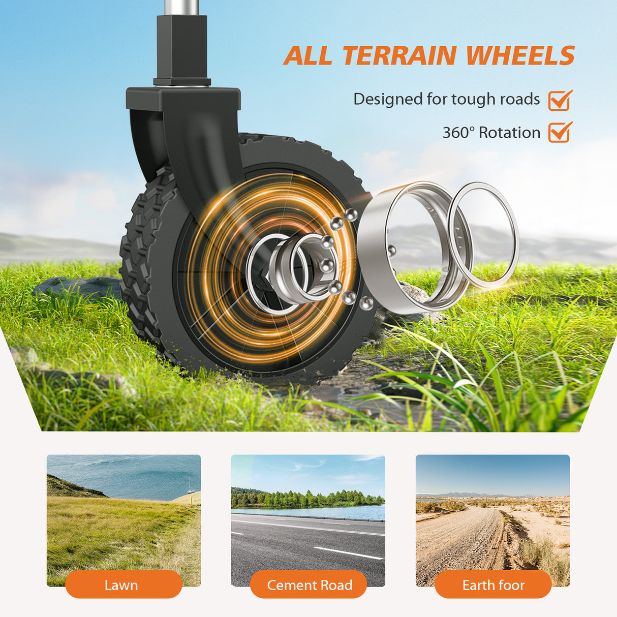 Foldable Carriage For Camping And Shopping,Camping Trolley - LYDARZ