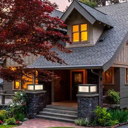 LYDARZ Solar Wall Light With Dimmable LEDs