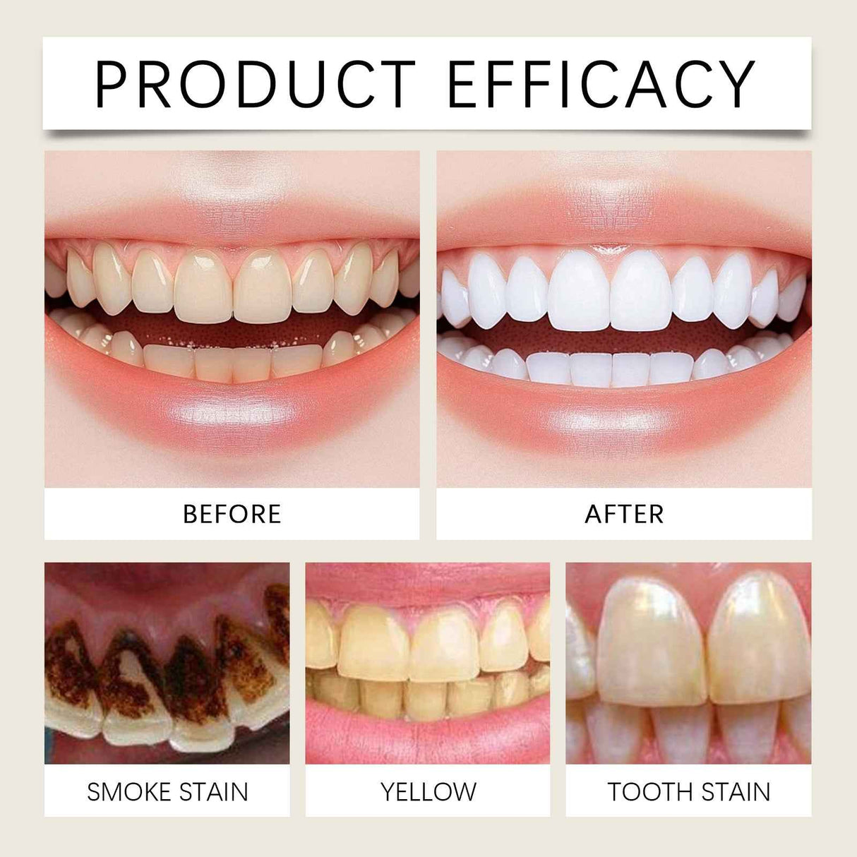 Oralhoe Brightening Toothpaste Brightening Teeth Gentle Cleaning Toothpaste for Stains and Fresh Breath Oral Care