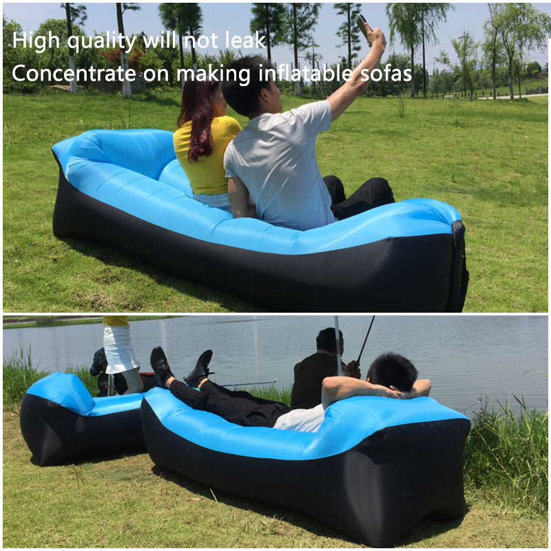 Portable Inflatable Camping Recliner – Folding Air Mattress & Lazy Sofa - LYDARZ