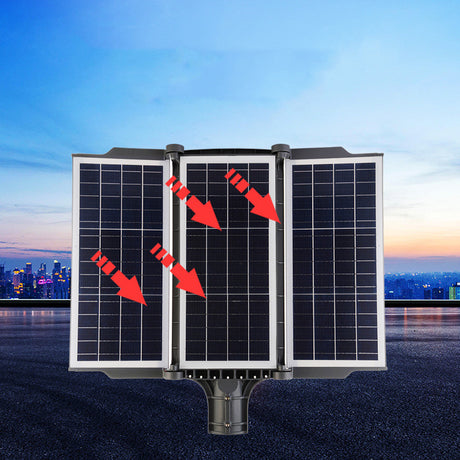 LYDARZ Outdoor Waterproof RGB Folding Solar All In One Street Light - LYDARZ