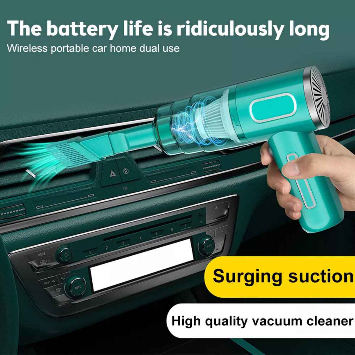 Cordless Hand-Held Vacuum Cleaner - LYDARZ