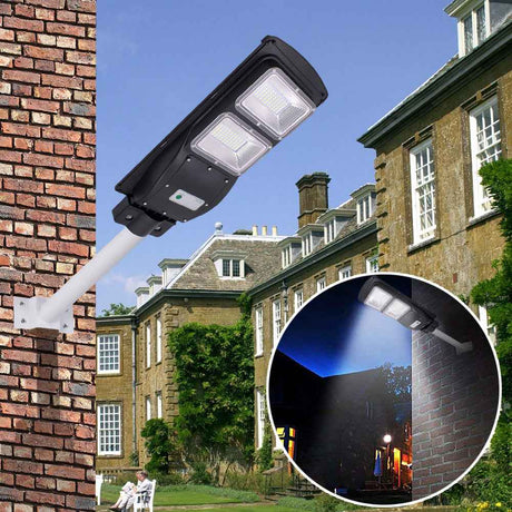 LYDARZ Solar Powered Sensor Outdoor Street light,Street Solar Light