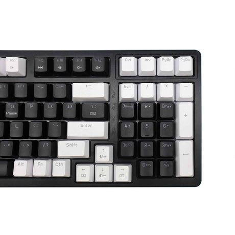 LYDARZ YK-002 Wired Mechanical Keyboard Black+White