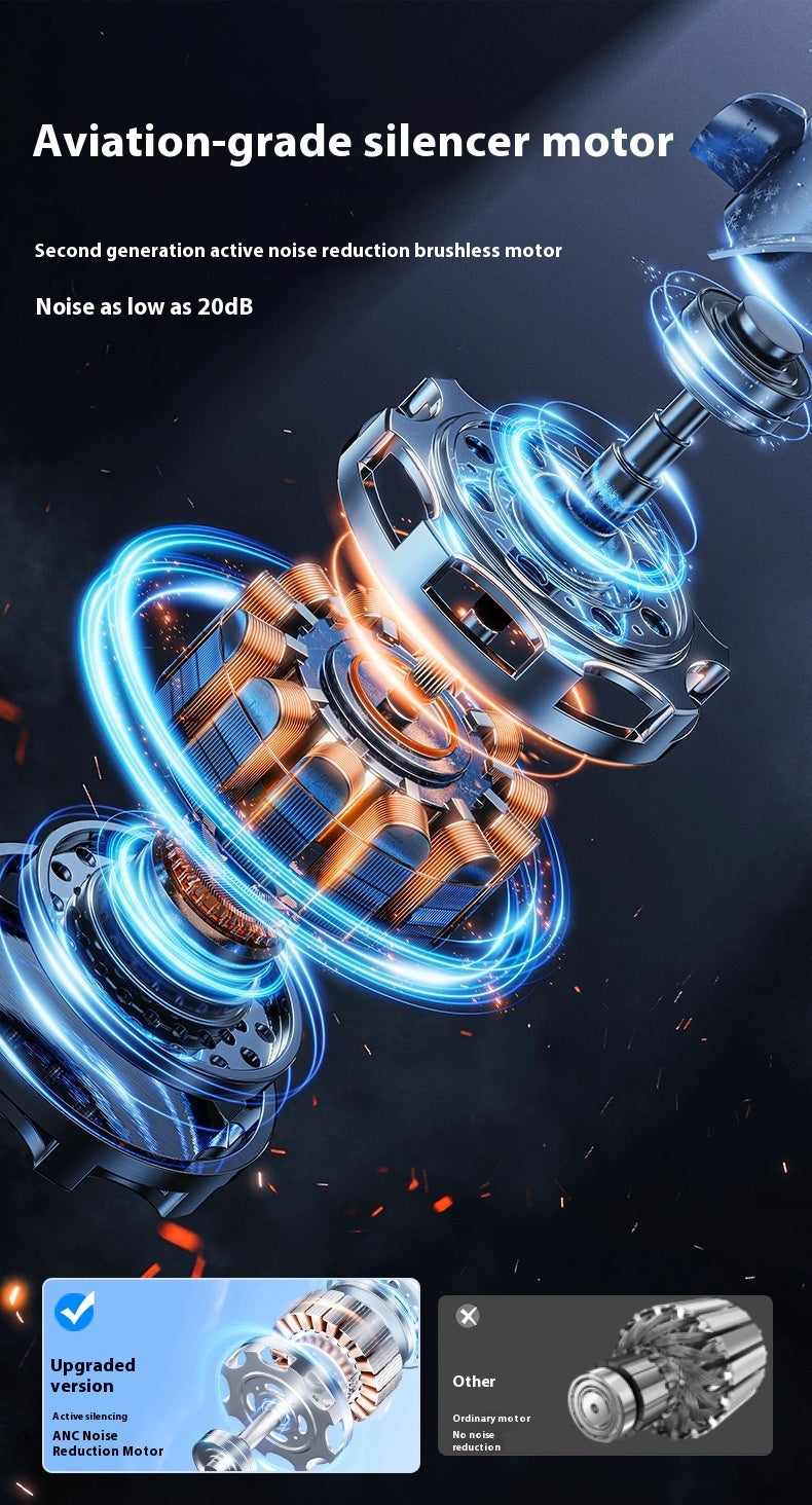 LYDARZ Folding Refrigeration Handheld Fan – Portable Outdoor Cooling Fan for Hot Summer Days - LYDARZ