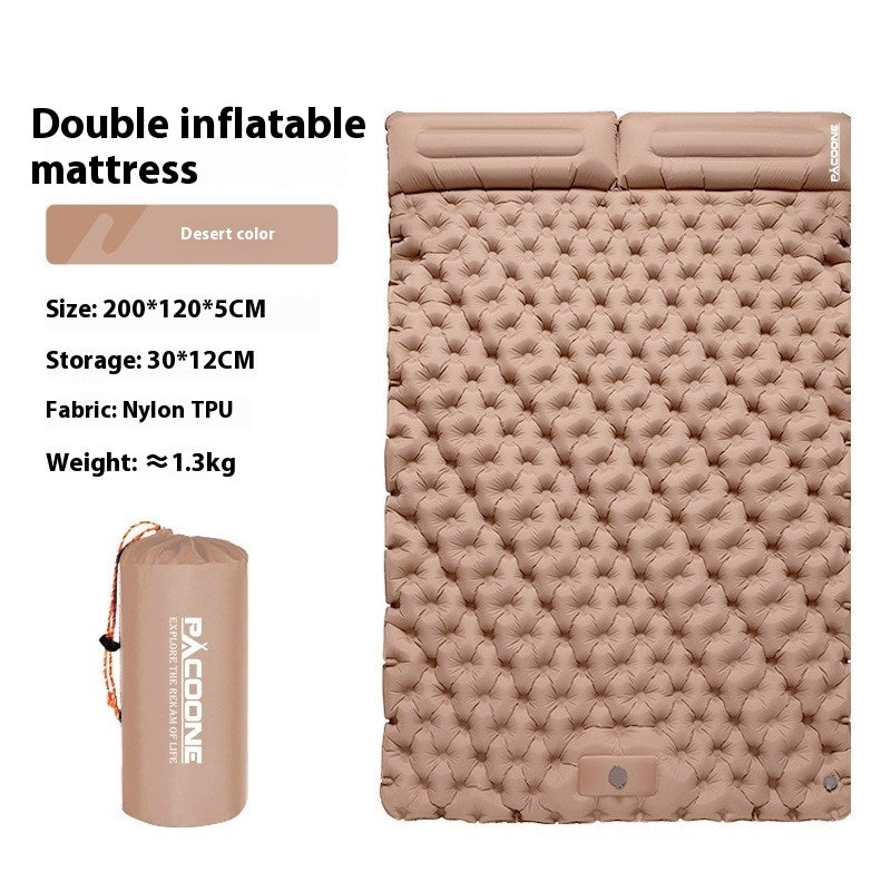 Outdoor Camping Rugs,Inflatable Mattress Outdoor Double Portable - LYDARZ