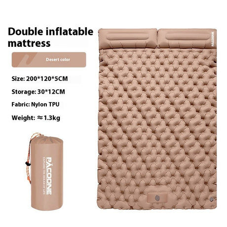 Outdoor Camping Rugs,Inflatable Mattress Outdoor Double Portable - LYDARZ