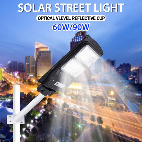 LYDARZ Solar Powered Sensor Outdoor Street light,Street Solar Light