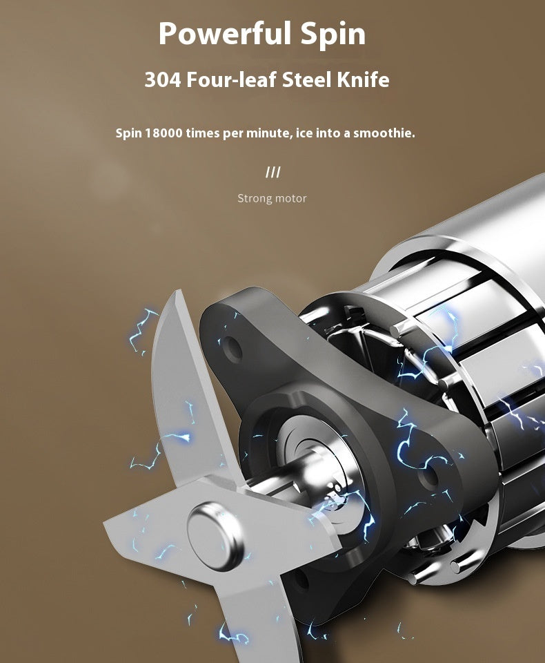 Portable Small Rechargeable Electric Juicer and Mixer for Household Use - LYDARZ