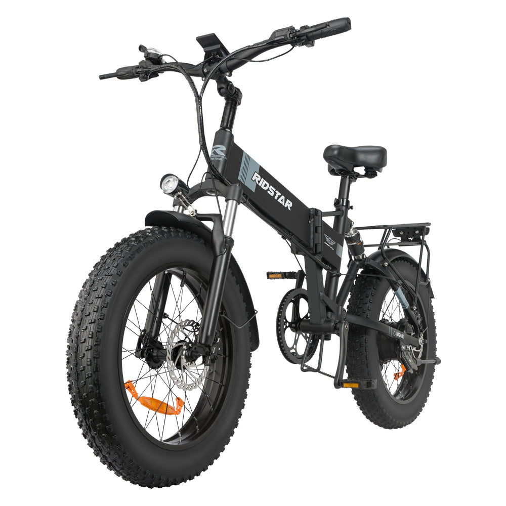 20 Inch Wide Folding Mountain Electric Bicycle With Fat Tire - LYDARZ