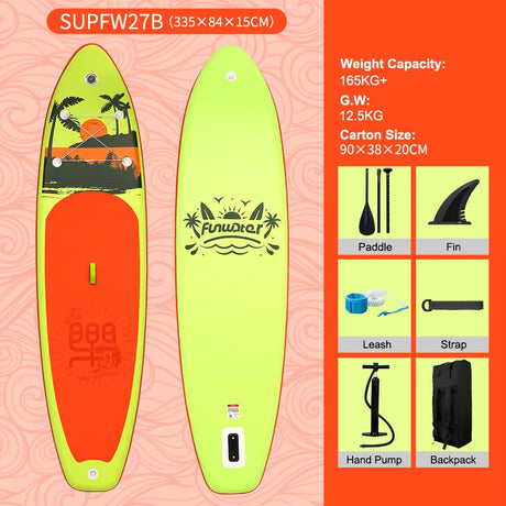 Water Skiing & Surfing | Inflatable Standing Surfboard - LYDARZ