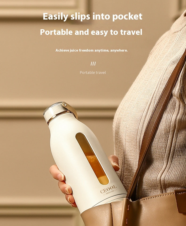 Portable Small Rechargeable Electric Juicer and Mixer for Household Use - LYDARZ