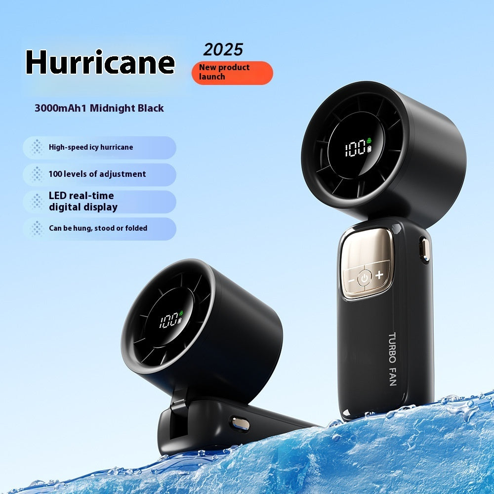 LYDARZ High-speed Handheld Fan | USB Portable Folding Mini Fan for Outdoor Use - LYDARZ