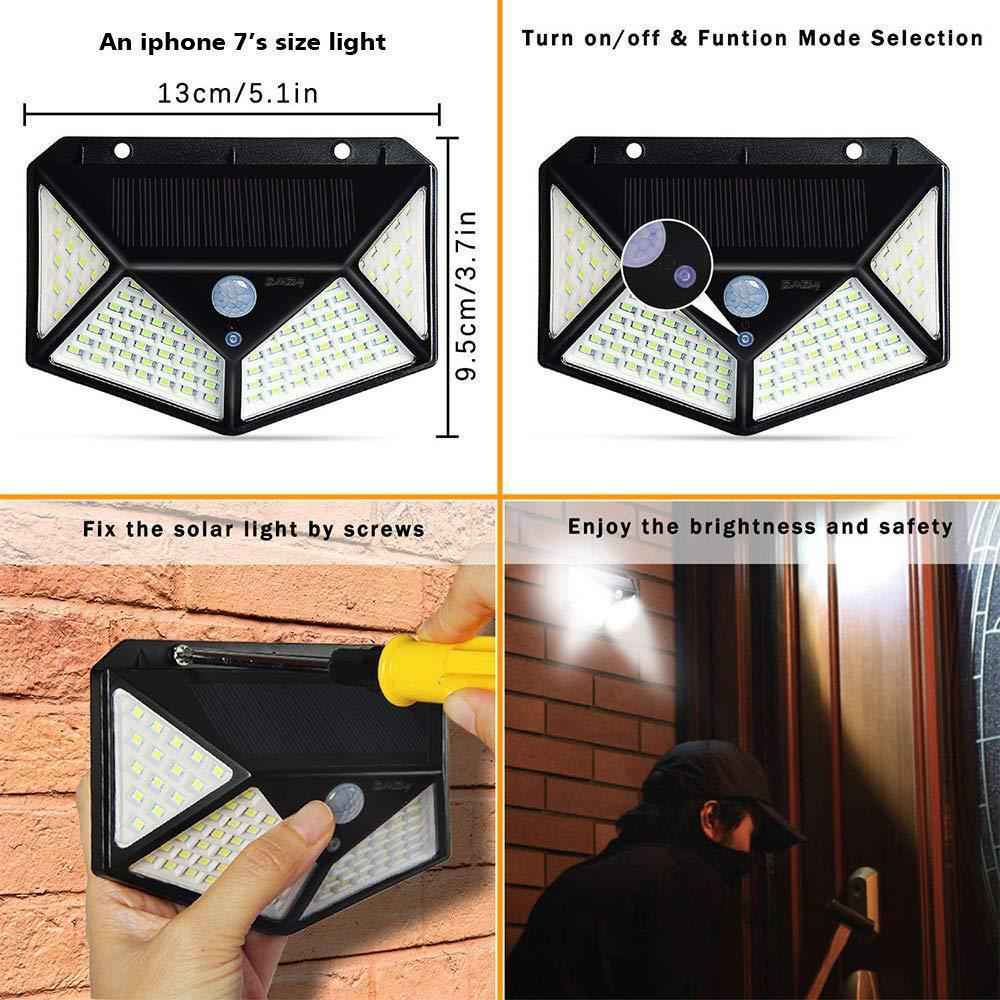LYDARZ 100 Lamp LED Solar Wall Light,street solar light