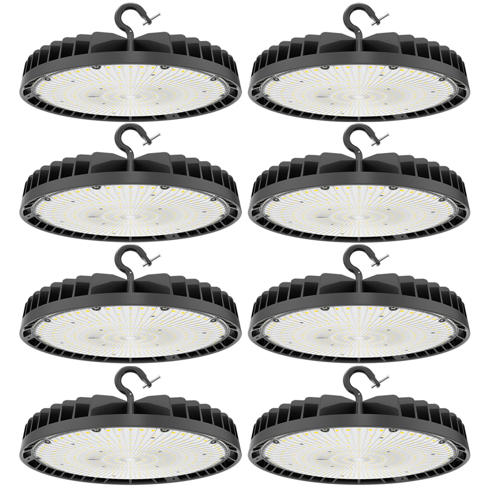 LYDARZ LED High Bay Lights - Black Bl UFO Series - LYDARZ