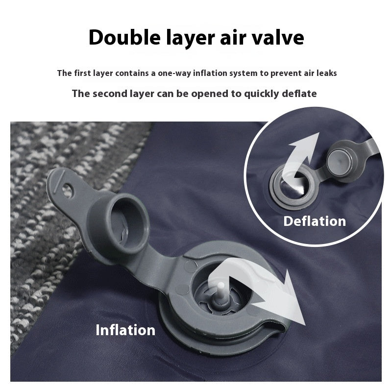 Outdoor Camping Rugs,Inflatable Mattress Outdoor Double Portable - LYDARZ