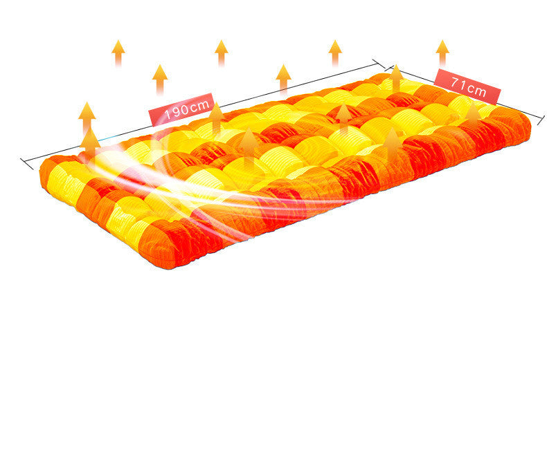 Mattress Folding Bed Cotton Pad Office Lunch Bed Single Bed - LYDARZ