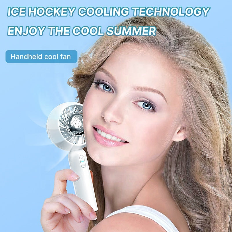 LYDARZ New Iced Semiconductor Cooling Fan – Desktop Handheld Fan for Summer - LYDARZ