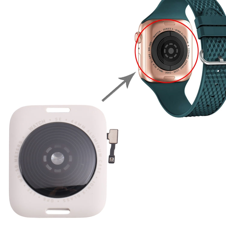 Carcasa trasera de cristal con cable para Apple Watch SE (44 mm LTE) de 2022