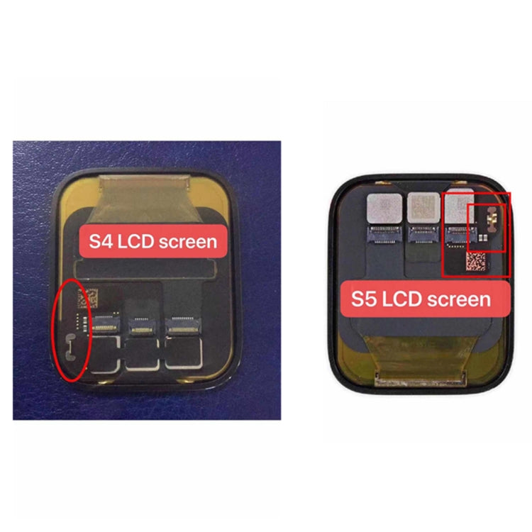 Complete LCD Screen & Digitizer Assembly for Apple Watch Series 5 44mm - High-Quality Replacement for Easy Fix