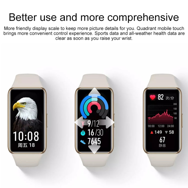 Original Huawei Band 6 Pro – 1.47" AMOLED, 5ATM, NFC, Blood Oxygen & Temperature