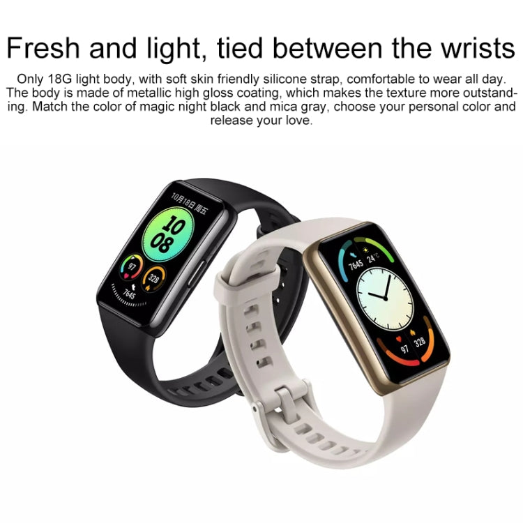 Original Huawei Band 6 Pro – 1.47" AMOLED, 5ATM, NFC, Blood Oxygen & Temperature