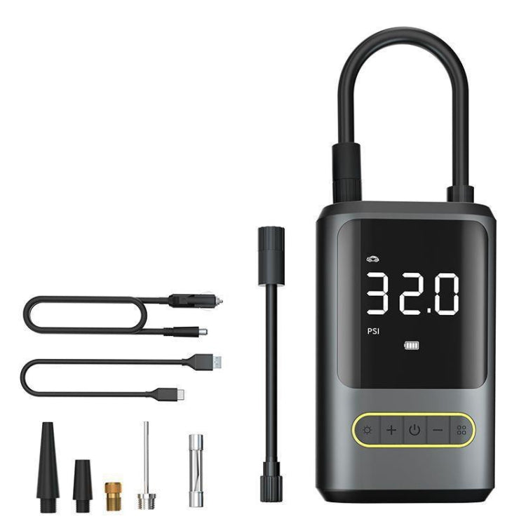 ATJ-8466 Portable Car Tire Air Pump Digital Display Wireless Electric Air Pump - LYDARZ