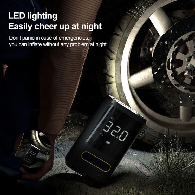 ATJ-8466 Portable Car Tire Air Pump Digital Display Wireless Electric Air Pump - LYDARZ
